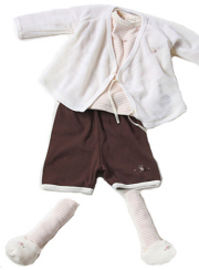 ベビー服Dimples秋服のコーデ