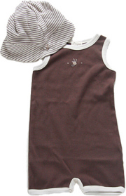 ベビー服夏服のコーデ
