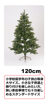 PLASTIFLOR社クリスマスツリー サイズ選び
